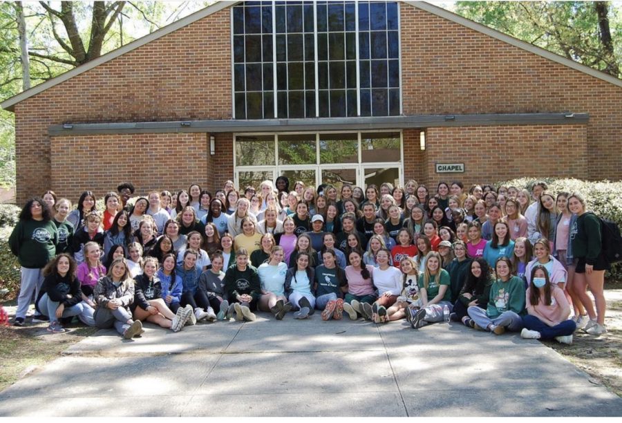 Sophomores Grow as a Class at Camp Abbey Retreat
