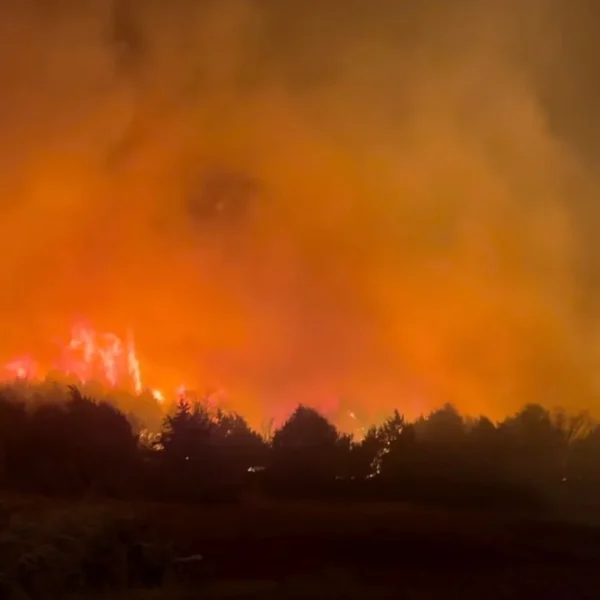 Nebraska’s Largest Wildfire on Record Burns Out of Control Across Three Counties as 600,000 Acres Burn and Officials Warn of Strong Winds